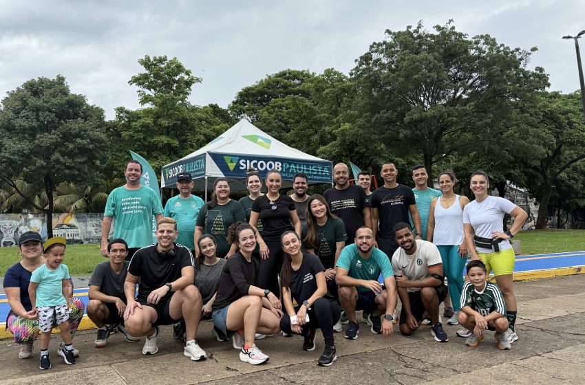  Com mais de 10 mil km percorridos, campanha interna incentiva atividade física entre colaboradores do Sicoob Paulista 