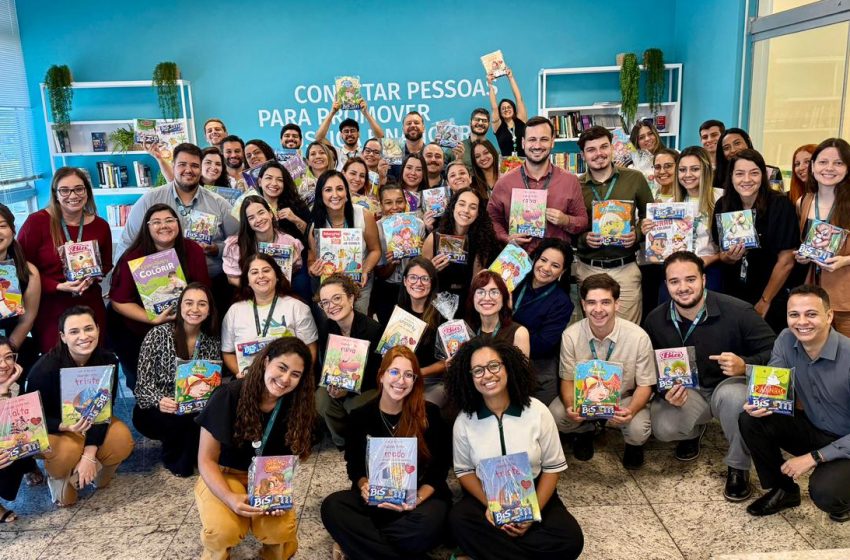  Sicoob Paulista une celebrações ao doar livros e chocolates para instituições de Presidente Prudente
