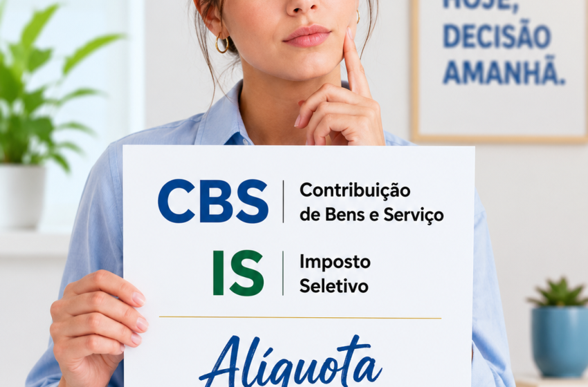  PRIMEIRO O VOTO. DEPOIS, A ALÍQUOTA?