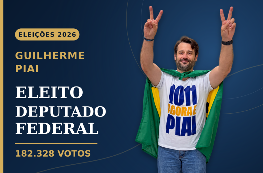  Guilherme Piai leva Presidente Prudente de volta à Câmara Federal após 20 anos