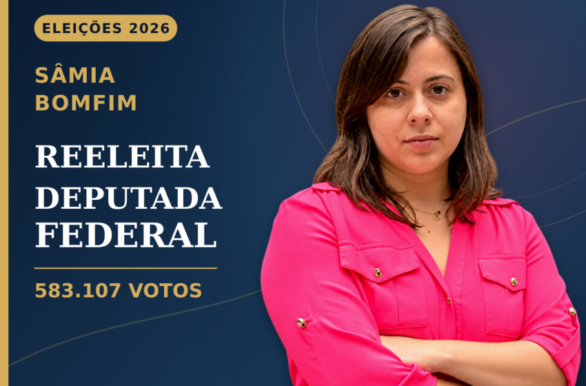 Sâmia Bomfim é reeleita deputada federal por São Paulo